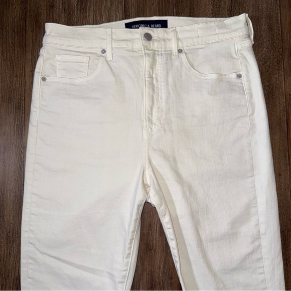Veronica Beard Carson High-Rise Ankle Flare Jeans Size 31 - Picture 8 of 12